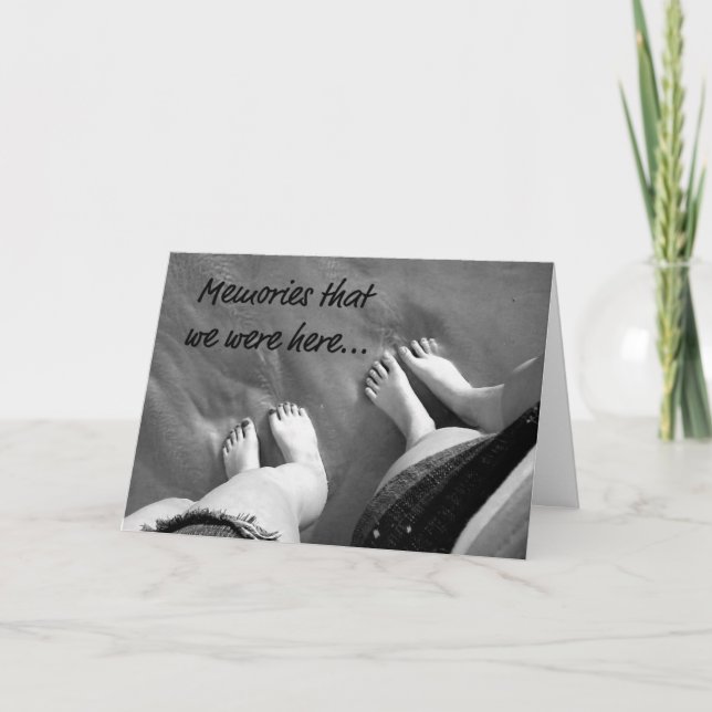 Cartão Beach Friendship (Frente)