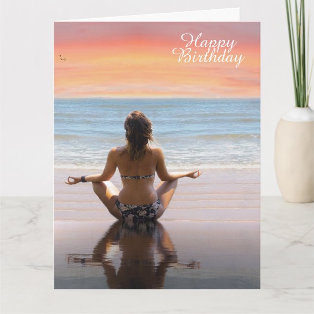 Cartão Beach Girl (Frente)