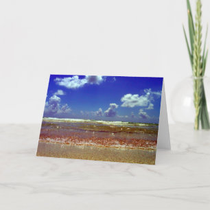 Cartão ~Beach~ GREETING CARD, PERSONALIZE-O!