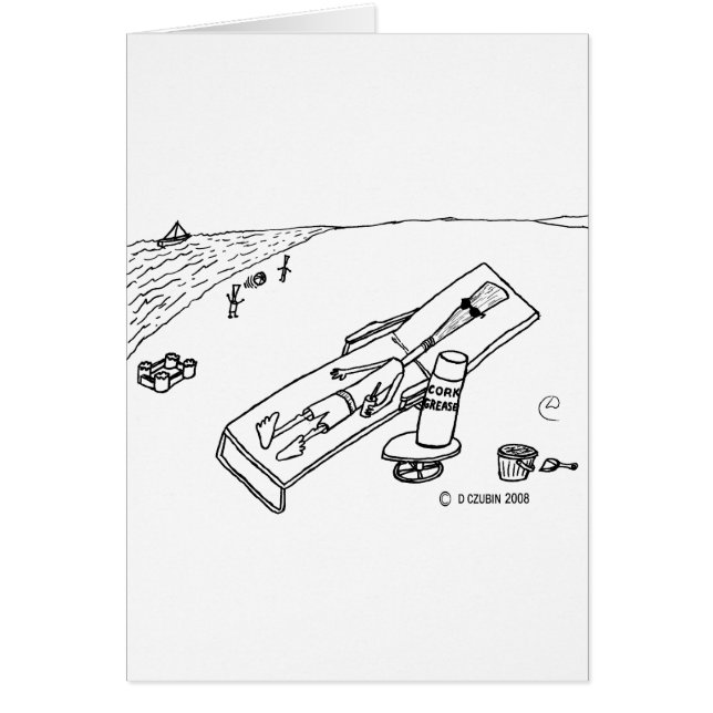 Cartão Beach Reed (Frente)