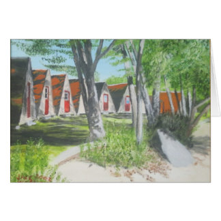 Cartão Beach Tent-els COTW