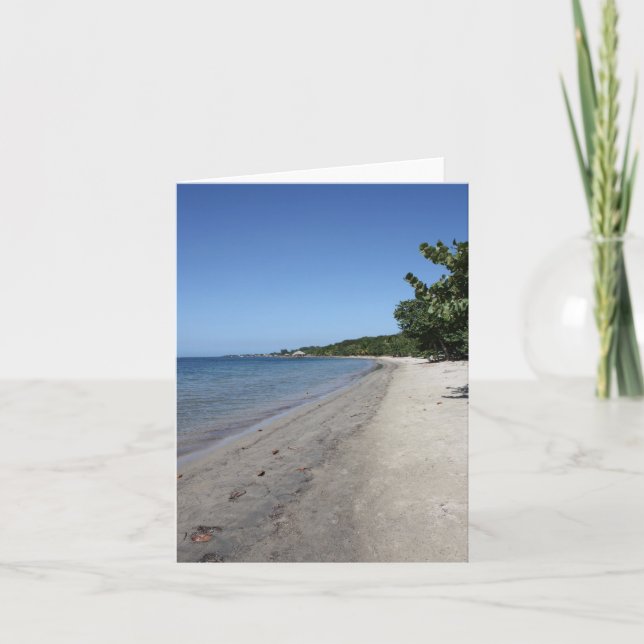 Cartão Beaches of Roatan Notecard (Frente)