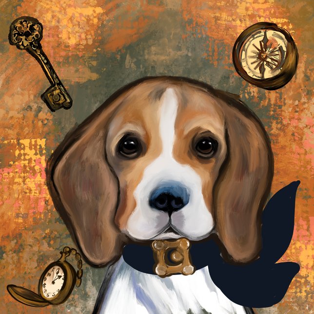 Cartão Beagle (Criador carregado)