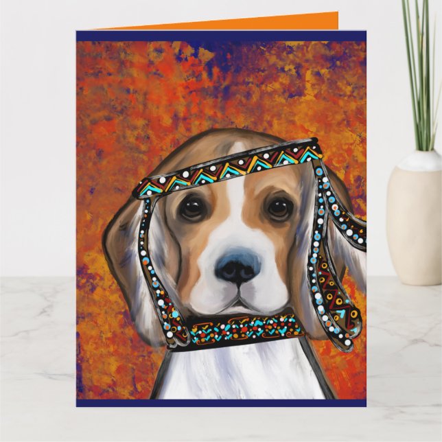 Cartão Beagle        (Frente)