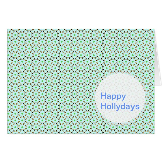 Cartão Beagle da Sorte (Frente Horizontal)