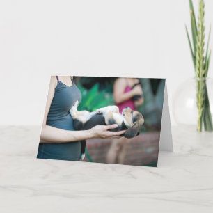 Cartão Beagle Horizontal