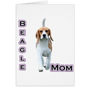 Cartão Beagle Mãe 4