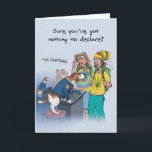Cartão Beagle Sniffer - Funny Birthday<br><div class="desc">Beagles have a strong sense of smell.</div>