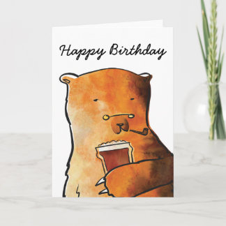 Cartão Bear Birthday Card