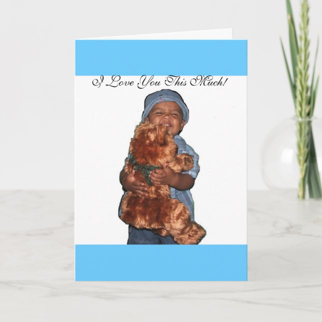 Cartão Bear Urso (Frente)