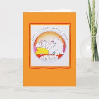 Cartão Bears Anniversary Occasions Card