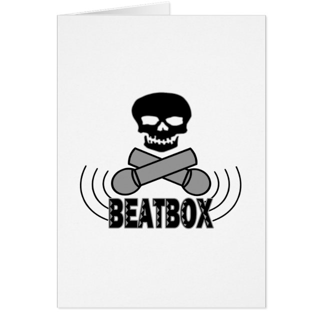 Cartão Beatbox (Frente)
