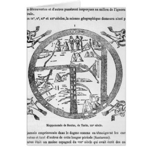 Cartão Beatus do mappamundi de Turin