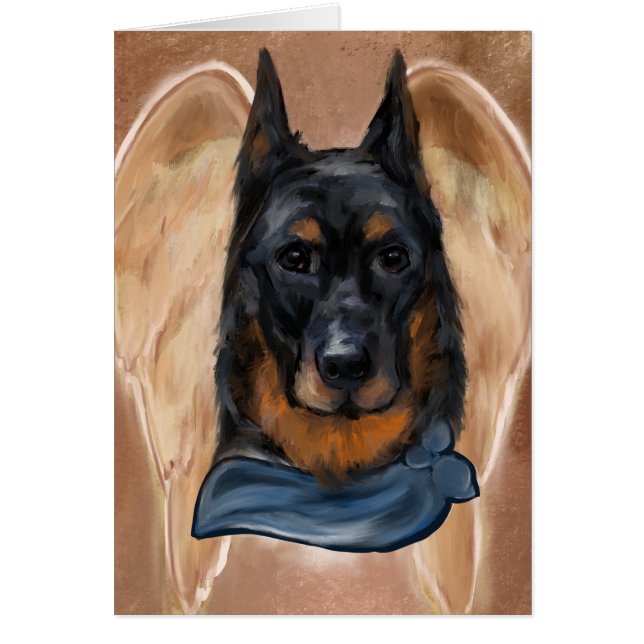Cartão Beauceron (Frente)