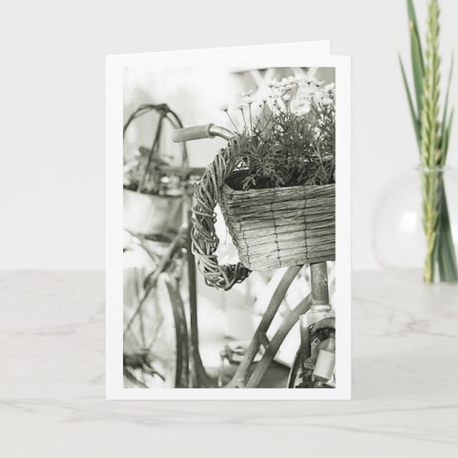 CARTÃO BEAUTIFUL BIKE BIRTHDAY GREETINS TO MY BEST FRIEND (Frente)