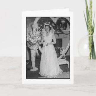 Cartão Beautiful Bride