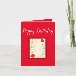Cartão Beautiful Expressions -Birthday Greeting Card