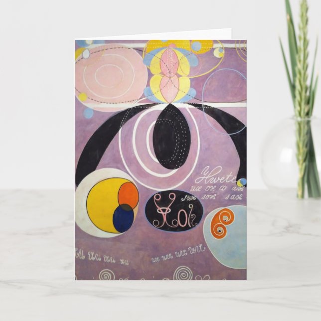 Cartão Beautiful Greeting Card Swedish (Frente)