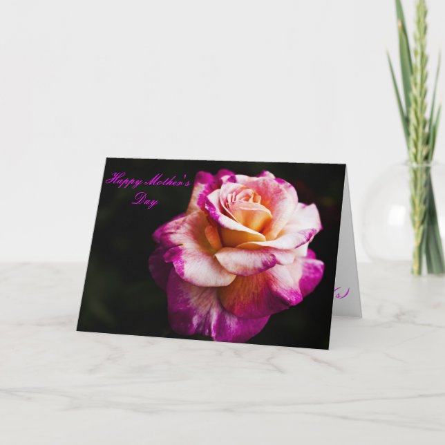 Cartão Beautiful Mother Day Greeting Card Messages For He (Frente)