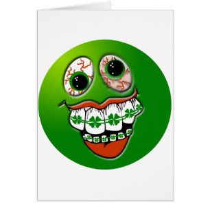 Cartão Bebado Leprechaun