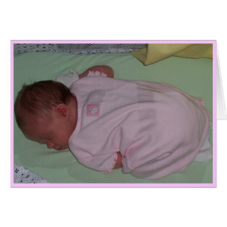 Cartão Bebé