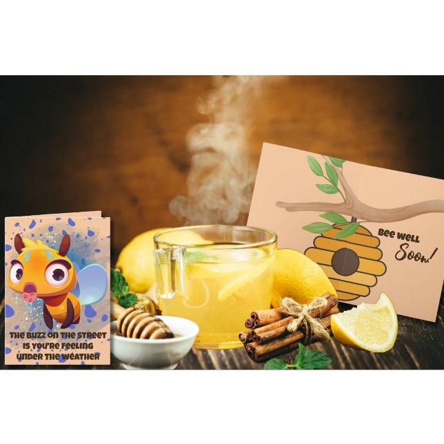 Cartão Bebê Bem Em Breve Fique Bem (Criador carregado)