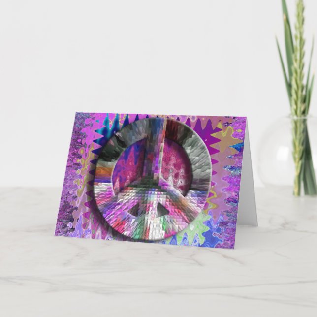 Cartão Bebê da paz! (Frente)