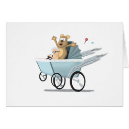 Cartão Bebê da velocidade
