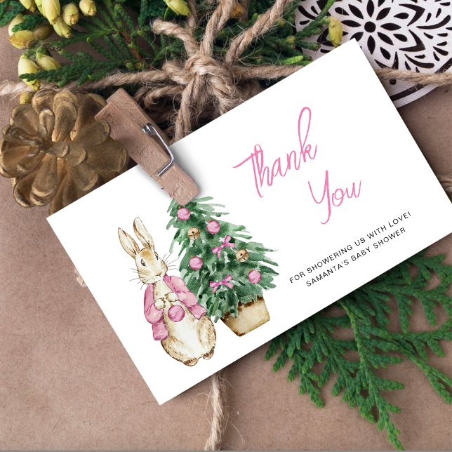 Cartão Bebê está frio fora do chá de fraldas obrigado (Criador carregado)