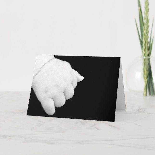 Cartão Bebê novo (Frente)