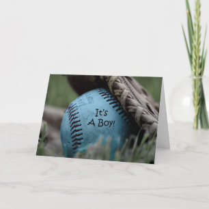 Cartão Bebê Novo Baseball
