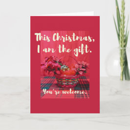 Cartão Bebê-Sulcata Tortoise em poinsettia cesta