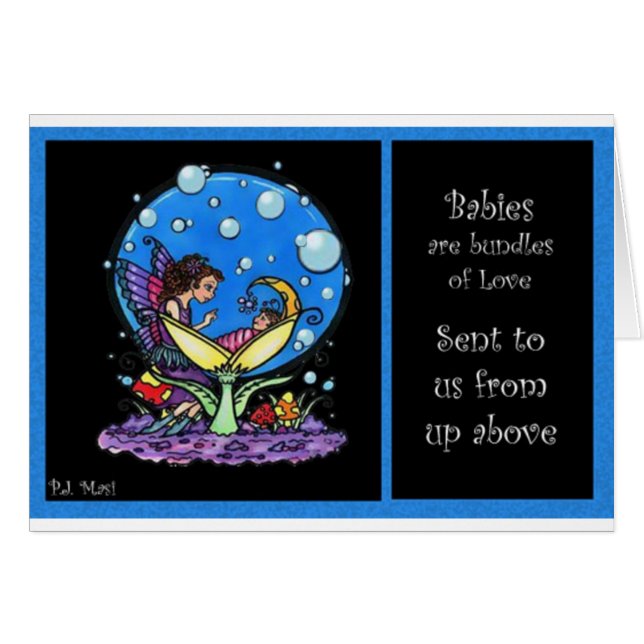 Cartão Bebês (Frente Horizontal)