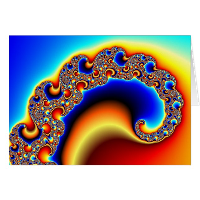 Cartão Beckoning 2 - Fractal (Frente Horizontal)