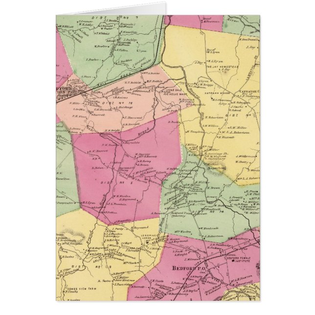 Cartão Bedford, Cidade (Frente)