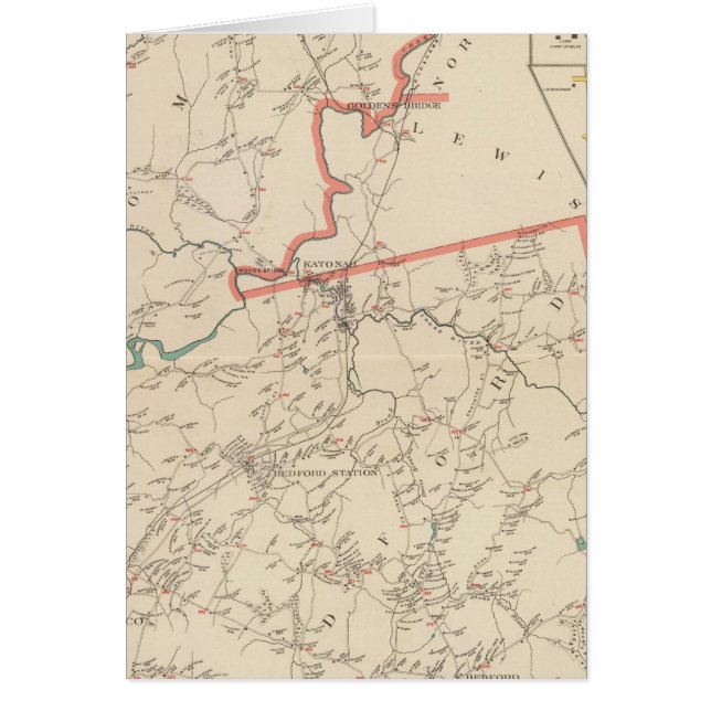 Cartão Bedford, Cidades Somers (Frente)