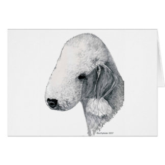 Cartão Bedlington Terrier
