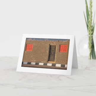 Cartão Bedouin House Greeting Card