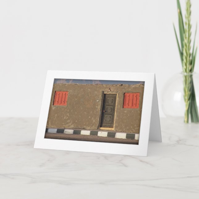 Cartão Bedouin House Greeting Card (Frente)
