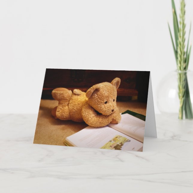 Cartão Bedtime Story (Frente)