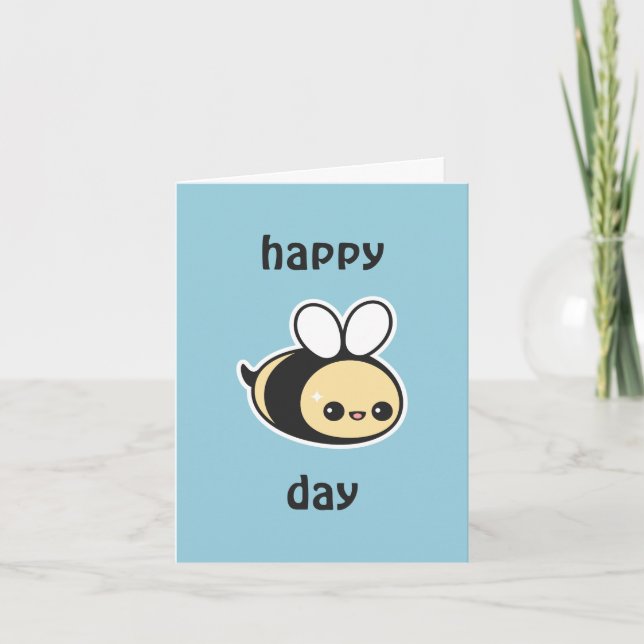Cartão Bee Birthday Card (Frente)