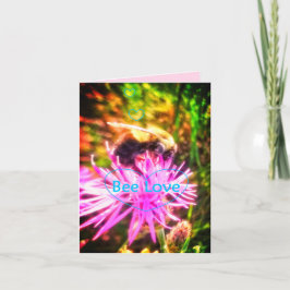 CARTÃO BEE LOVE ORIBRIGHT SMALL GREETING CARD