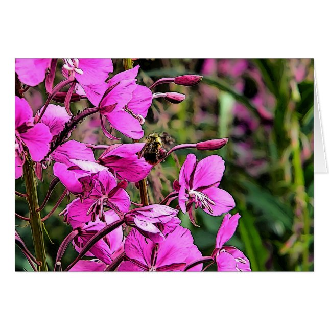 Cartão Bee Nice (Frente Horizontal)