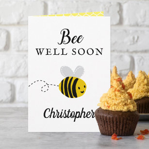 Cartão Bee well Em Breve