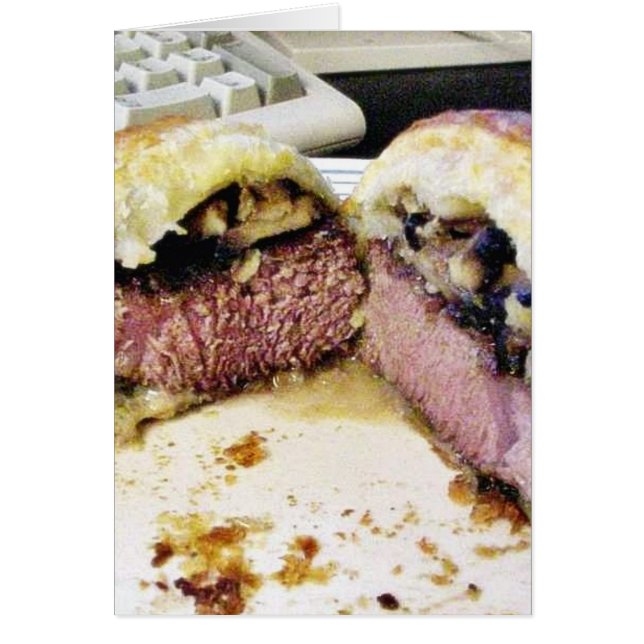 Cartão Beef Wellington (Frente)