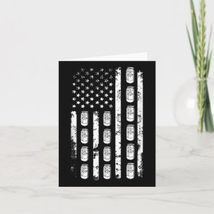 Cartão Beer Bandeira Americana Pode Usa Patriotismo Patri