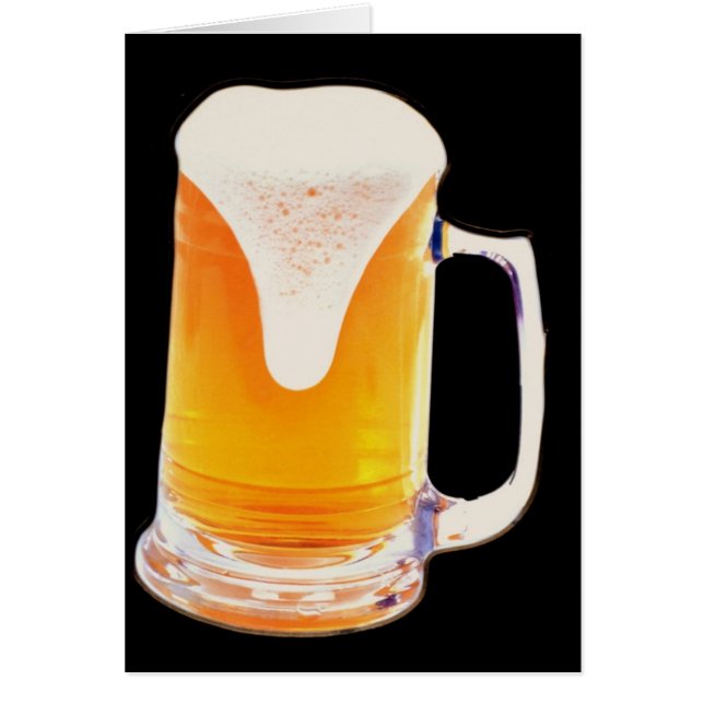 Cartão Beer Mug (Frente)