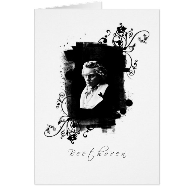 Cartão beethoven (Frente)
