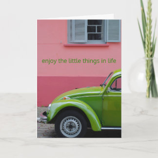 Cartão Beetle Bug Greeting Card