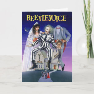 Cartão Beetlejuice Cartaz Teatral
